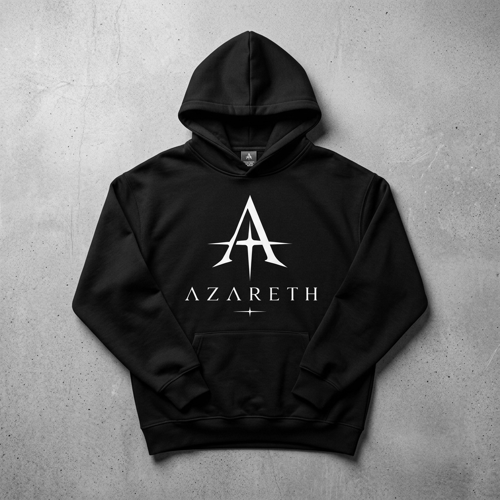 Azareth Hoodie flat lay